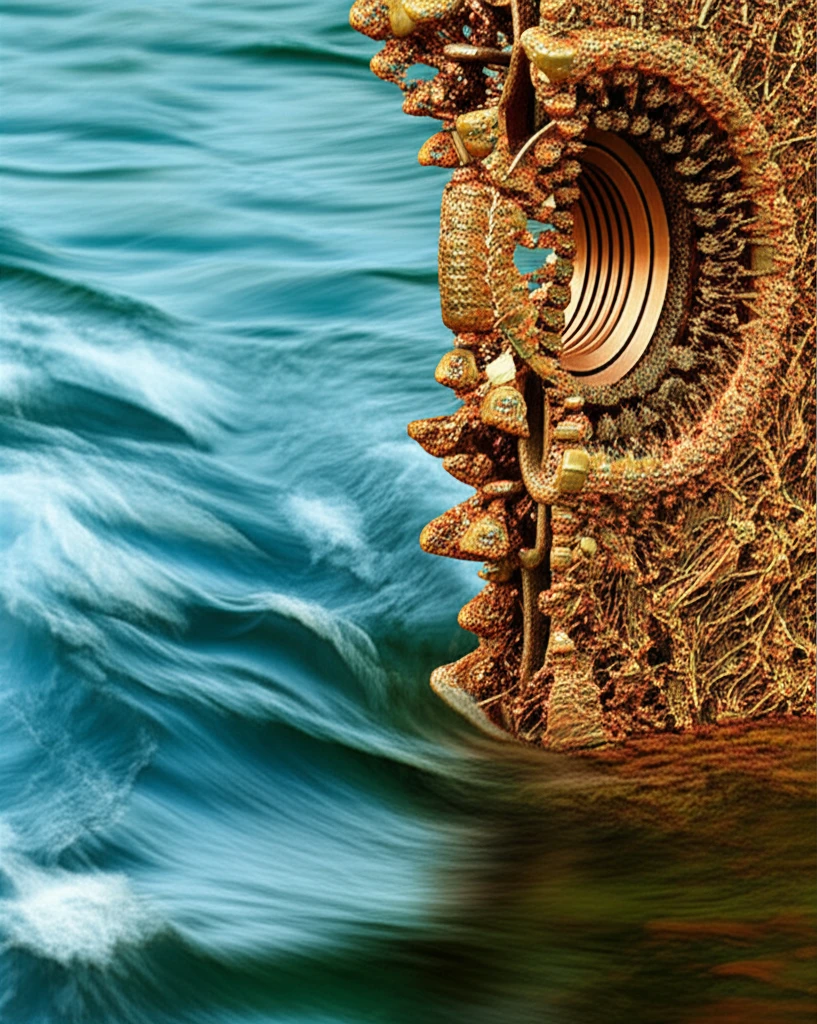 시간의 본질을 상징하는 이미지