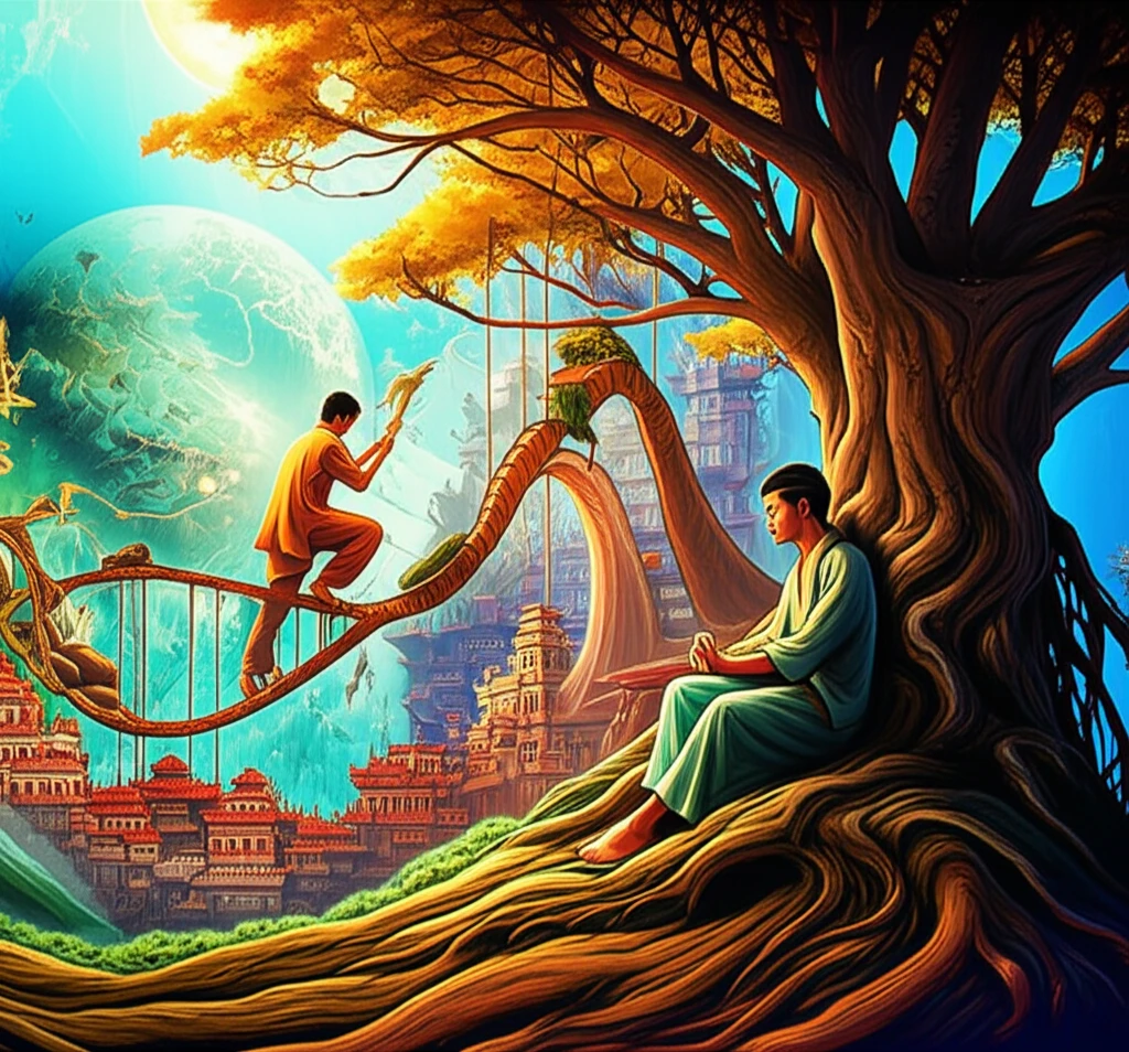 조화로운 세상의 모습