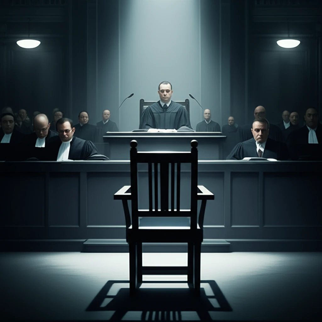 사형제도에 대한 깊은 성찰을 나타내는 이미지